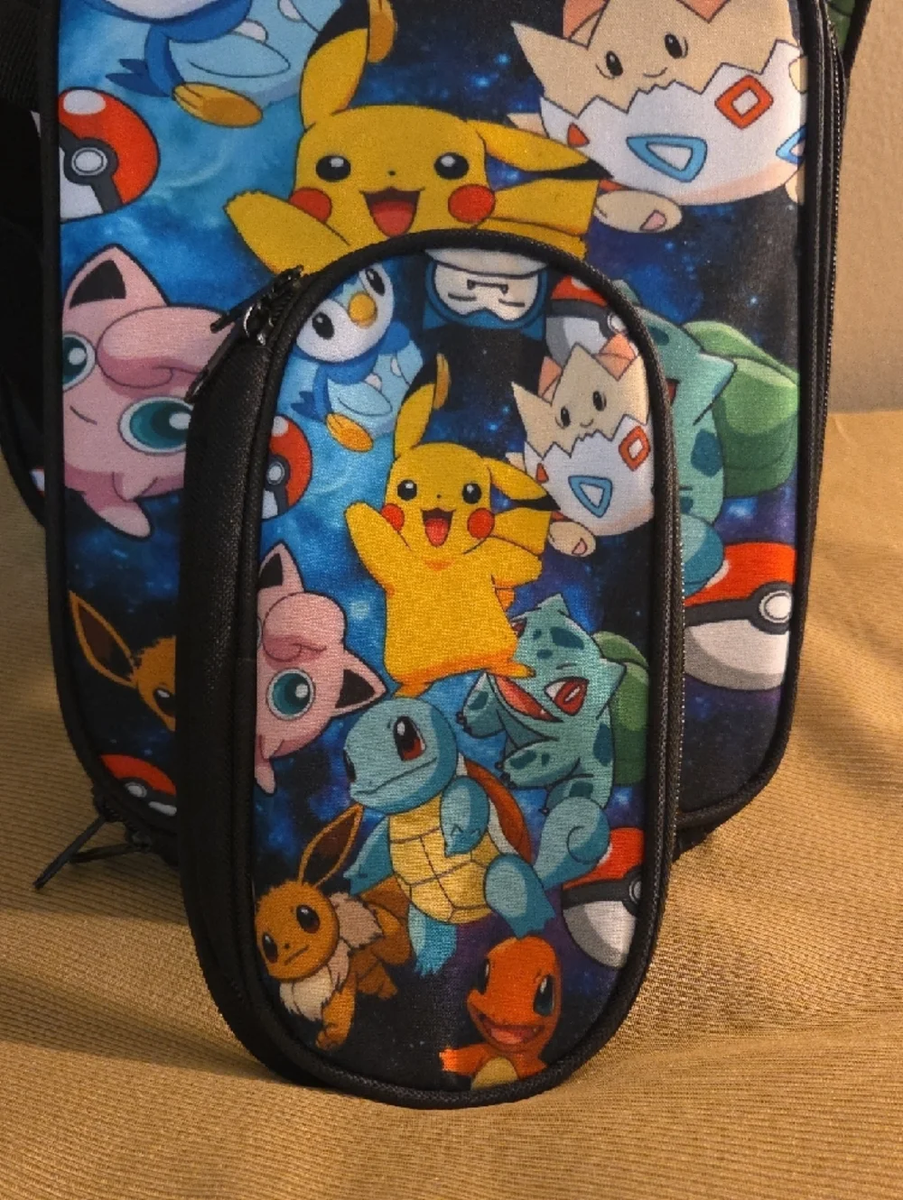 Pokémon Character Backpack, Lunch Bag & Pencil Case Set - Blue